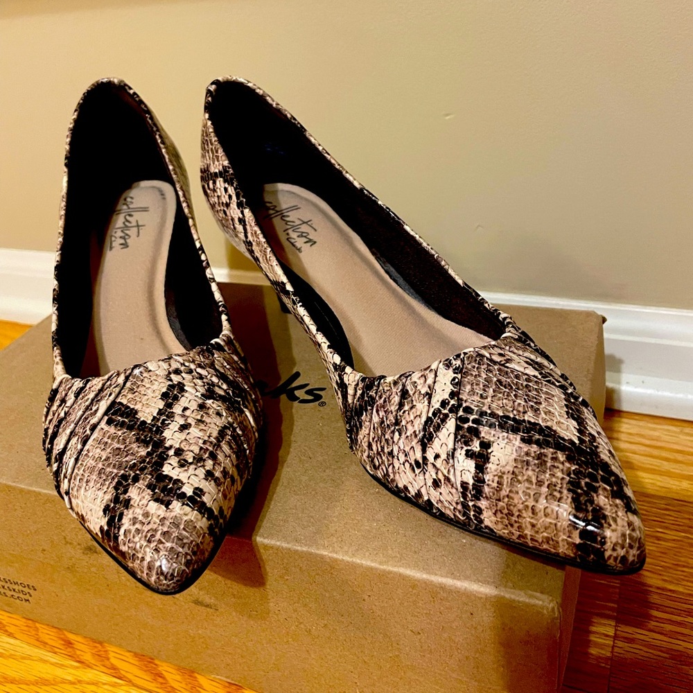 Clark’s Linvale Crown Pumps, Sz 6